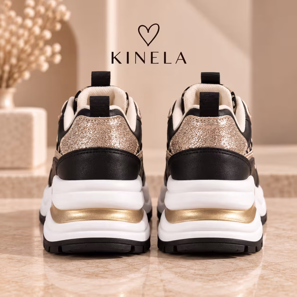 Kennedy Chunky sneaker – fekete